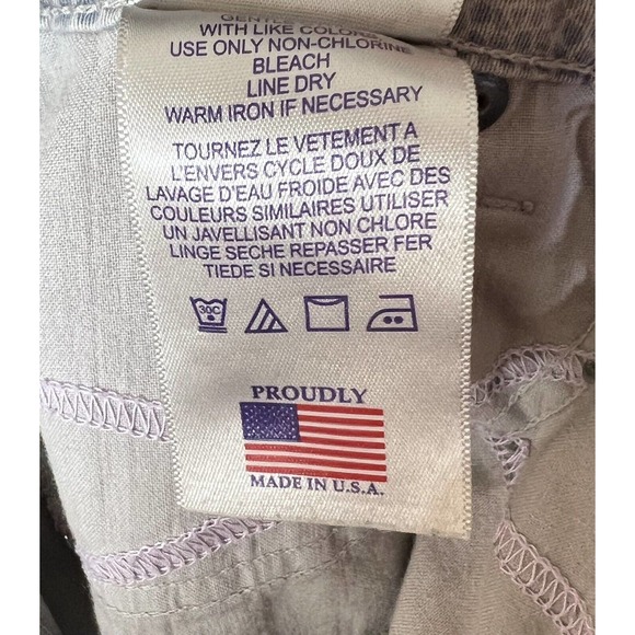 NYDJ Gray Snakeskin Print Jeans Womens Size 10 Stretch Relaxed Straight‎ Leg - Picture 5 of 13